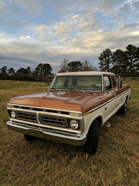 1976 Ford F-250, Super Cab, Camper Special 1976 Ford F-250
