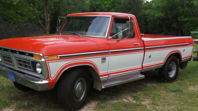 1976 FORD F-250 XLT / CAMPER SPEICAL/ ORIGINAL PAINT, 460, CALIFORINA TRUCK 1976 Ford F-250