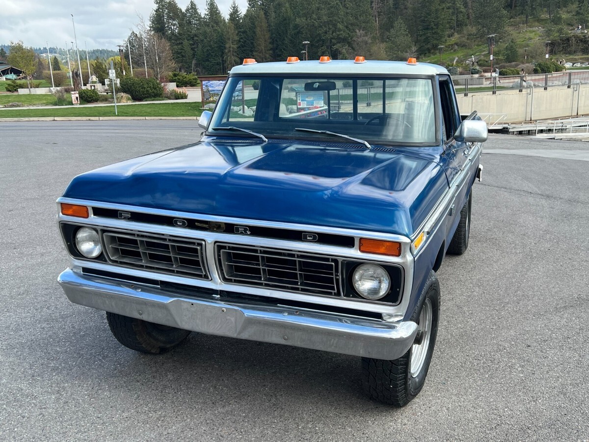 1976 Ford F-150 4x4 Shortbed 4 Speed Classic Original Beauty - photo 10