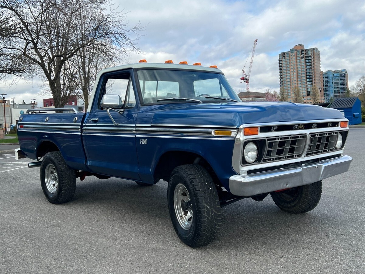 1976 Ford F-150 4x4 Shortbed 4 Speed Classic Original Beauty - photo 7