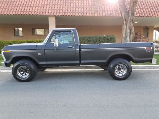 1976 Ford F150 single cab long bed 4x4 1976 Ford F-150 1976 Ford F-150 4x4 Two door single cab long bed