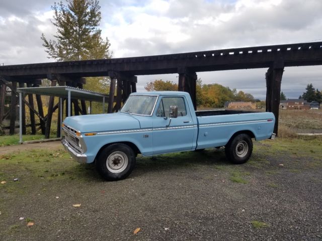 1976 Ford F250 2WD Factory 300 Manual 1976 Ford F-250