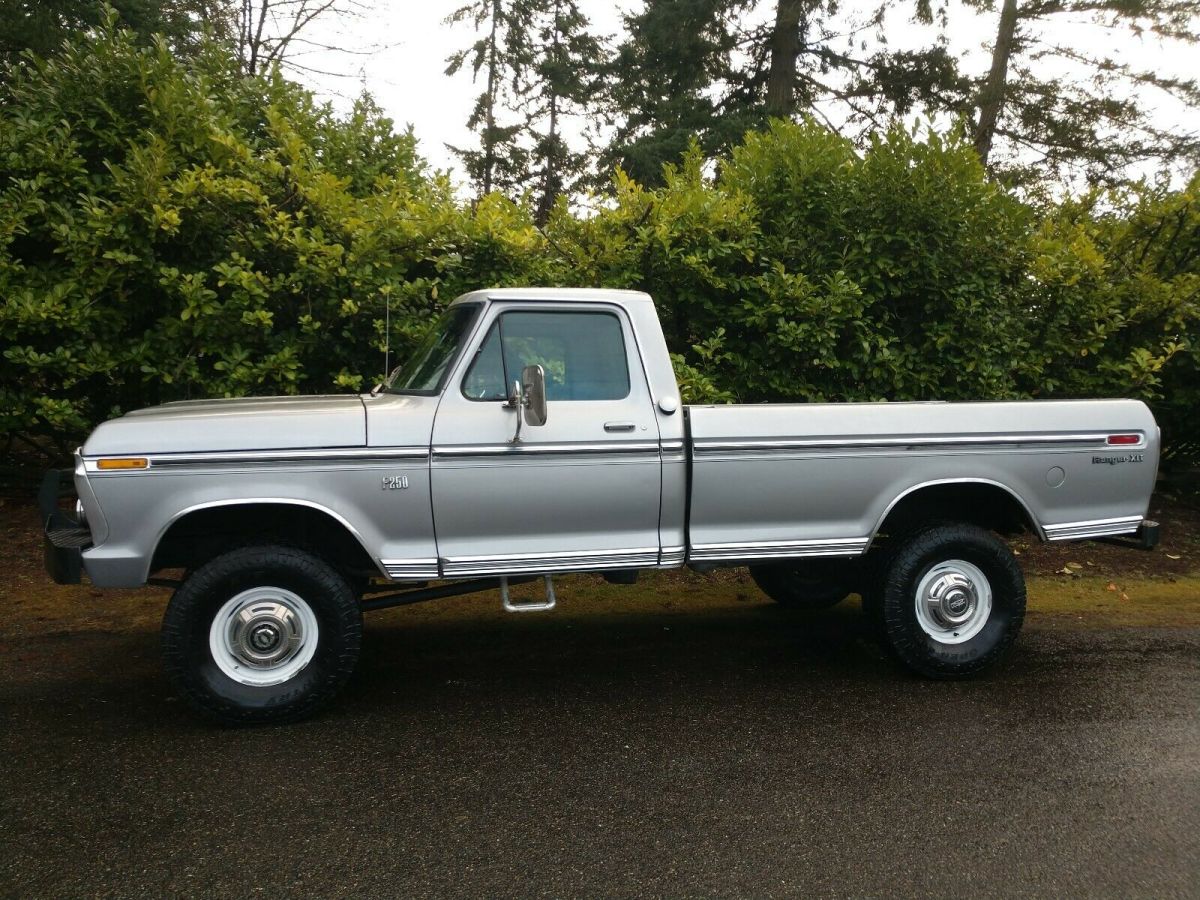 1976 Ford F250 4x4 Ranger XLT Highboy Worldwide NO RESERVE 1976 Ford F-250 Ranger XLT