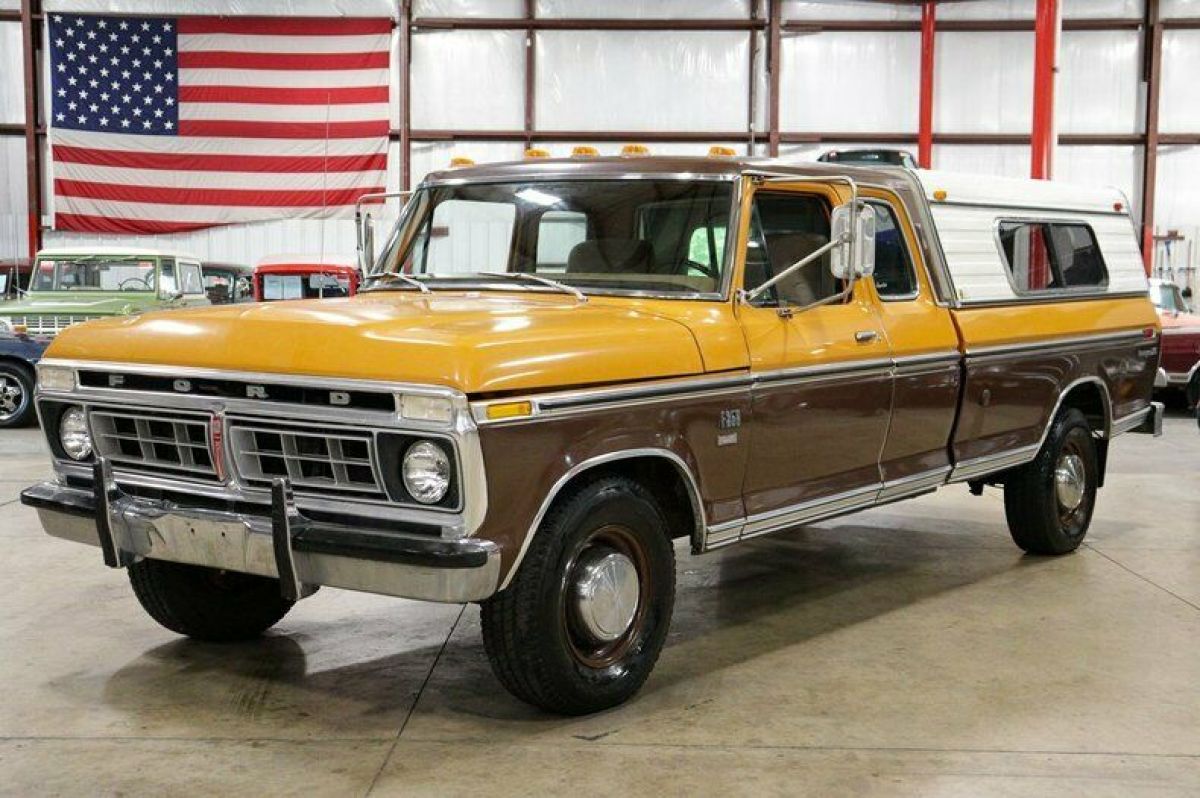 1976 Ford F250 90431 Miles Brown Station Wagon 460ci V8 Automatic 1976 Ford F-250