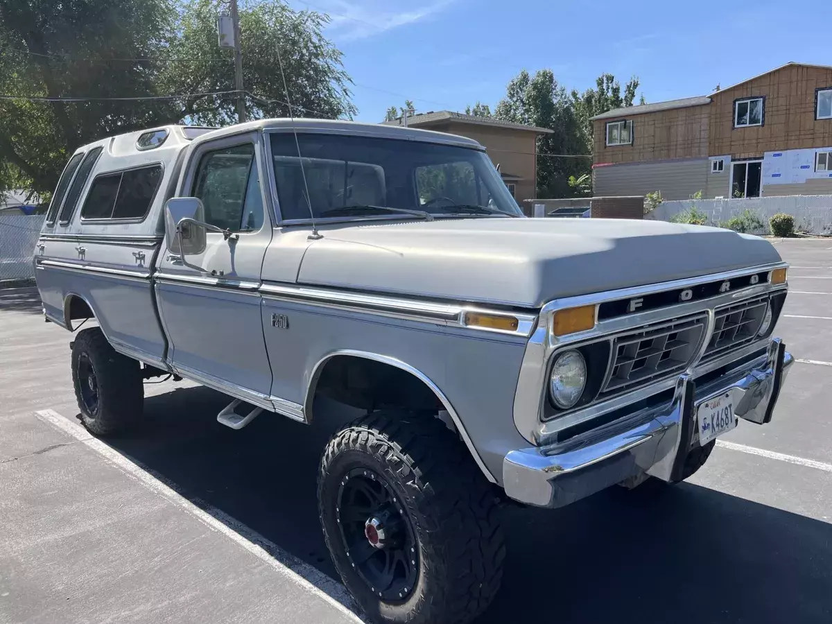 1976 Ford F250 Grey Ranger f250 highboy 1976 Ford F250 Ranger f250 highboy