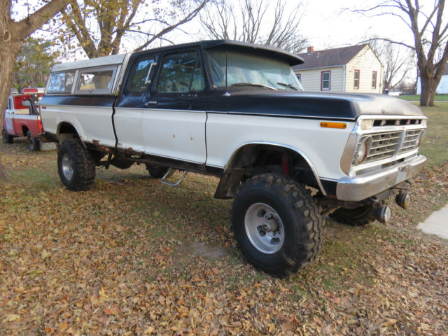 1976 Ford F250 HiBoy 390 divorced transfer case Cummins Swap Candidate High Boy 1976 Ford F-250