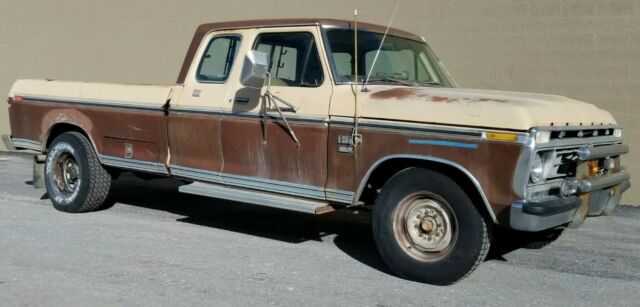 1976 Ford F250 Ranger XLT Extended cab with factory side tool box (No reserve) 1976 Ford F-250 Ranger XLT