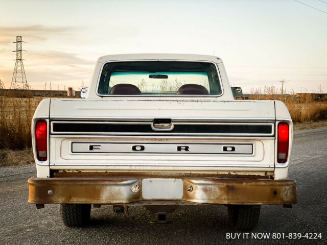 1976 Ford F-250 F250 RANGER XLT SUPERCAB BARNFIND 390 V8 A/C F150 - photo 13