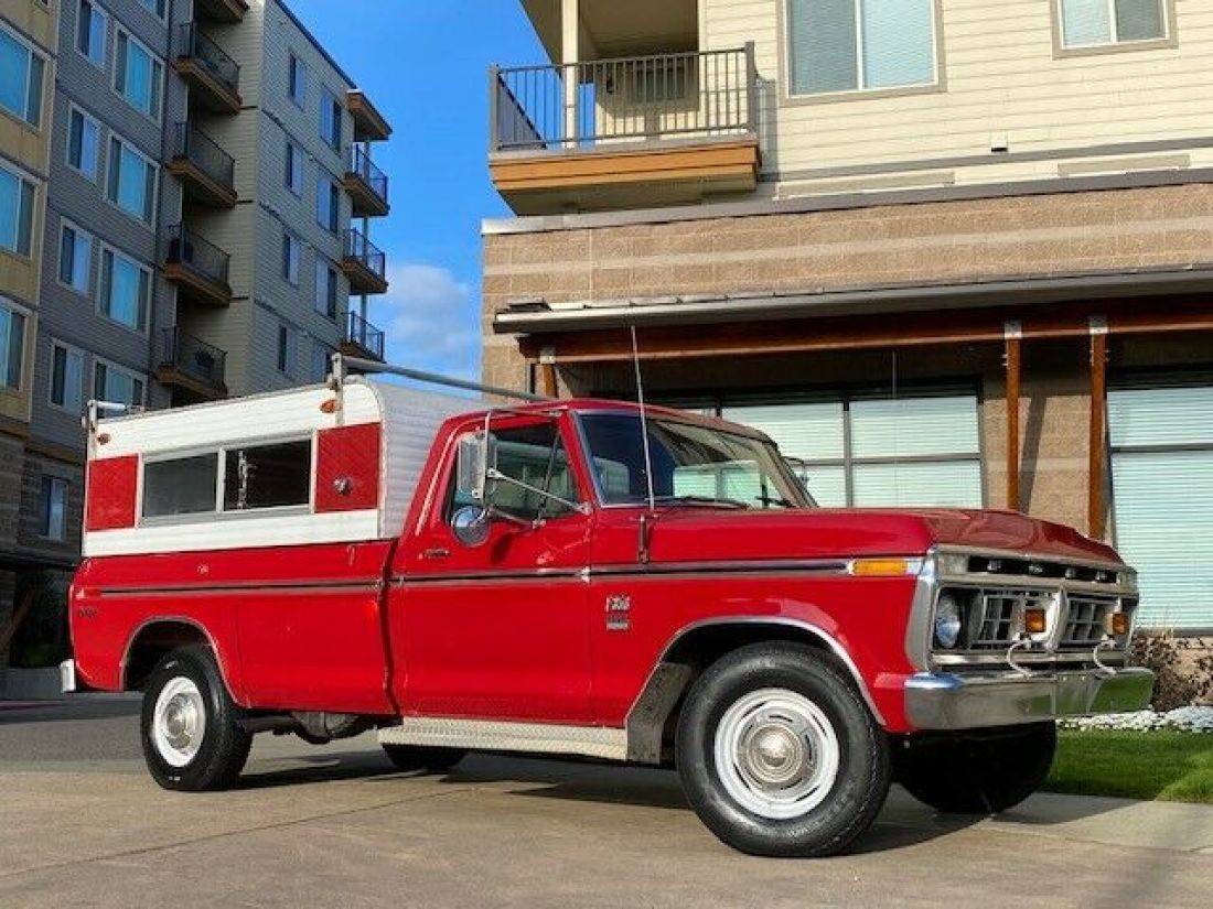 1976 Ford F350 1-Ton Super Camper Special 90k Miles 100% Rust Free 1-Owner 1976 Ford F-350 Ford F250 F350 XLT Super Camper Special Highboy
