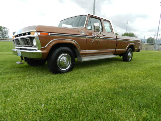 1976 FORD F350 RANGER XLT WITH AIR/CRUISE AND ALL ORIGINAL PAINT AND BODY 1976 Ford F-350 Xlt