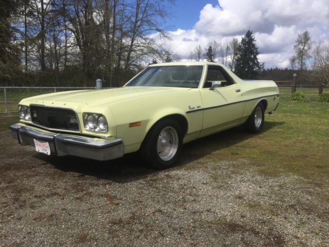 1976 Ford Ranchero 150k miles drives good 1976 Ford Ranchero 500 Standard Cab Pickup 2-Door