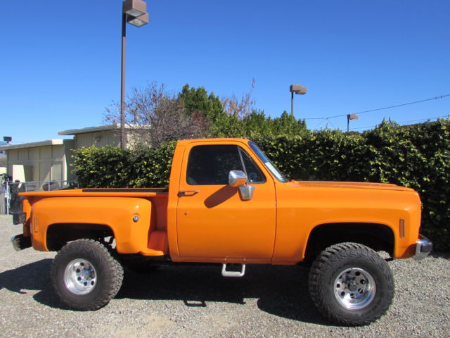 1976 GMC K10 4x4 Step Side, Short bed, 350 V8, lots of rebuilt and new parts! 1976 Chevrolet C-10