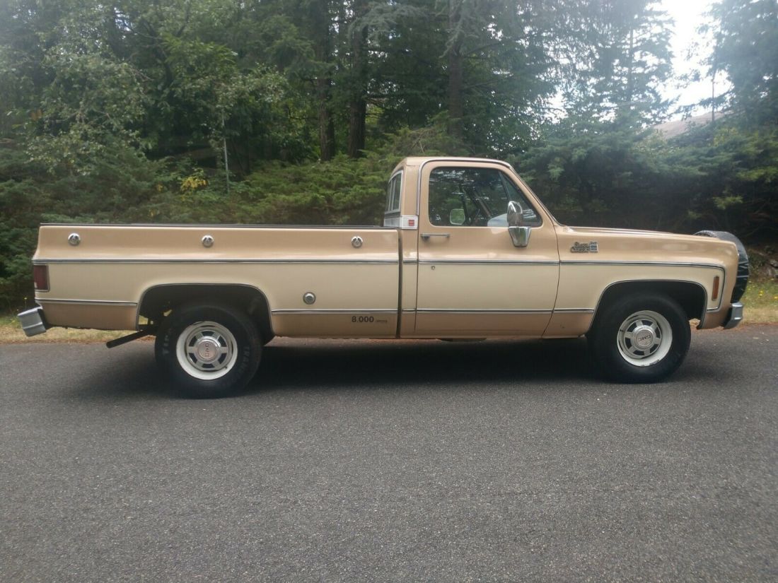1976 GMC Sierra Classic 2500 87K 350 Auto 1-Owner Survivor Worldwide NO RESERVE 1976 GMC Sierra 2500 Sierra Classic