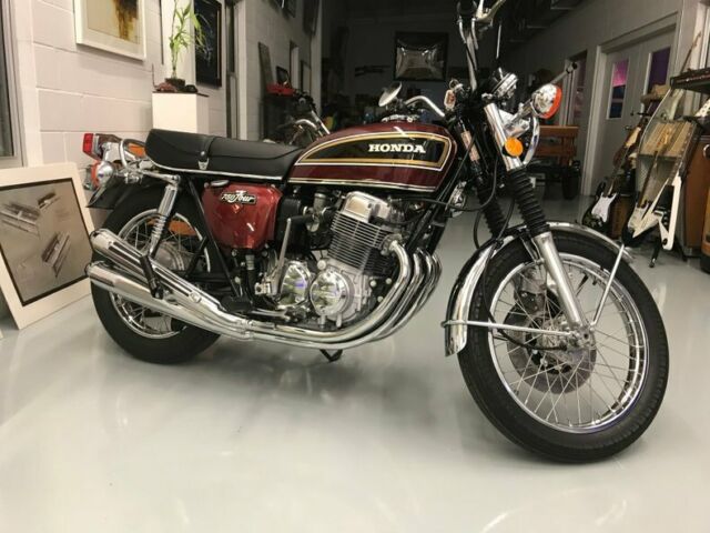 1976 Honda CB-750 MUSEUM QUALITY CB 750 FOUR 9141 Miles Burgundy Other 737cc 5 1976 Honda CB-750 MUSEUM QUALITY CB 750 FOUR