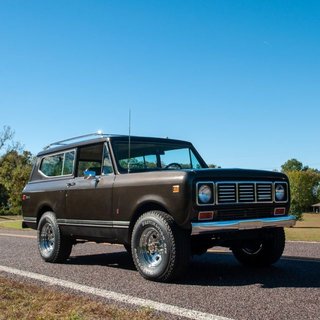 1976 International-Harvester Scout II 4x4 1976 International Harvester Scout Scout II 4x4