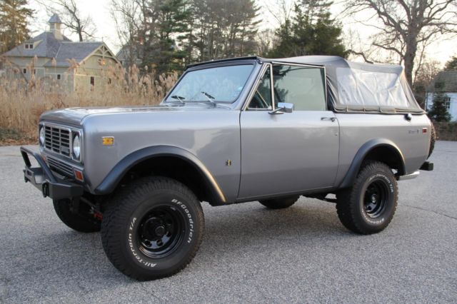 1976 International Harvester SCOUT GREY/BLUE - photo 5
