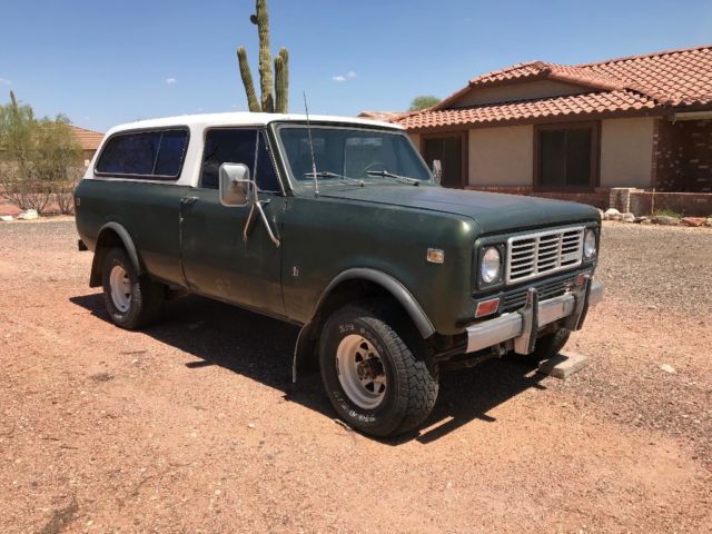 1976 International Scout II Traveler Automatic 4x4 1976 International Harvester Scout Traveler