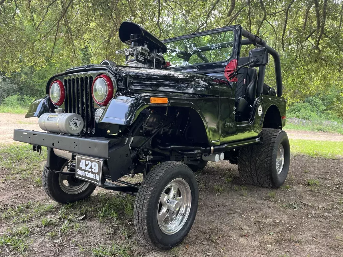 1976 Jeep CJ-5 Black cj5 gasser 1976 Jeep CJ-5 cj5 gasser