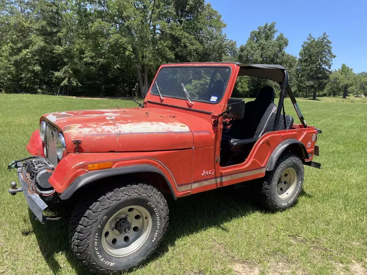 1976 Jeep CJ-5 Red Base 1976 Jeep CJ-5 Base