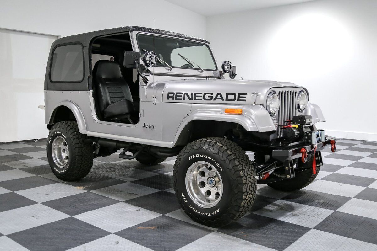 1976 Jeep CJ-7 38309 Miles Silver Jeep 304 V8 Turbo 400 1976 Jeep CJ