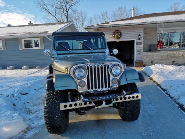 1976 JEEP CJ5 CJ CUSTOM LIFTED NO RESERVE! $500 TOWARDS SHIPPING! 1976 Jeep CJ