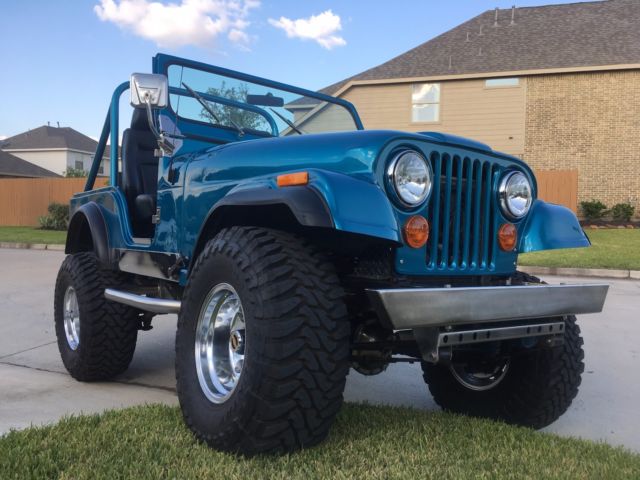 1976 Jeep CJ5, INCREDIBLE Stainless Steel Frame, Built Motor & Trans 1976 Jeep CJ