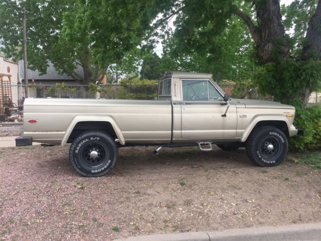 1976 JEEP J20 3/4 TON LWB 4X4 TRUCK, ORIGINAL OWNER, 87,188 MILES, 401 MOTOR 1976 Jeep J20 Townside