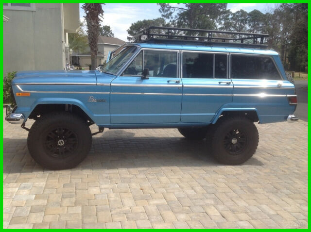 1976 Jeep Wagoneer 4WD SUV GM High Perf. 350 V8 Automatic 5000 Rebuild Miles 1976 Jeep Wagoneer Completely Restored Motor and Transmission