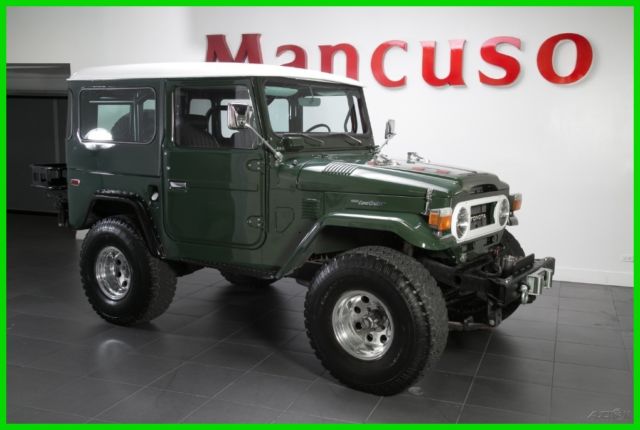 1976 Land Cruiser Used Manual SUV 1976 Toyota FJ40 Land Cruiser