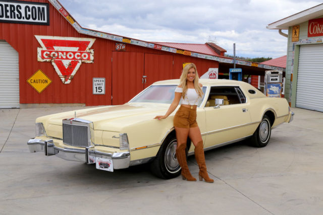 1976 Lincoln Continental 460 Power Seats Power Windows 4WPDB Super Solid 1976 Lincoln Continental