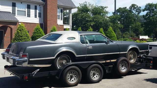 1976 Lincoln Continental Mark IV Luxury Coupe with Aligator Top 1976 Lincoln Mark Series