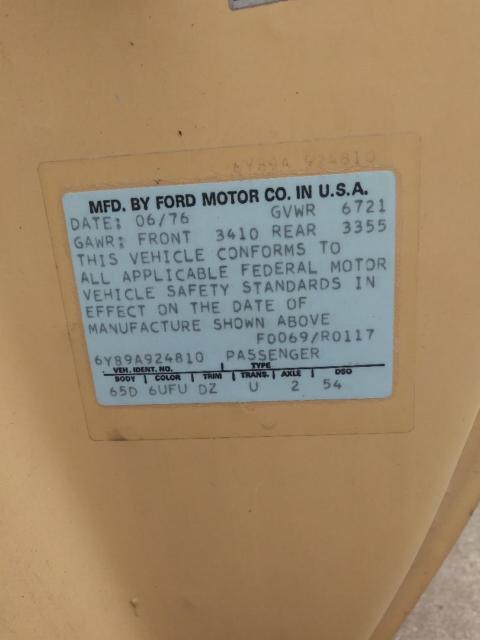 1976 Lincoln Continental DESERT SAND LUXURY GROUP - photo 2