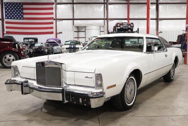 1976 Lincoln Mark IV 43511 Miles White Coupe 460ci V8 Automatic 1976 Lincoln Mark Series --