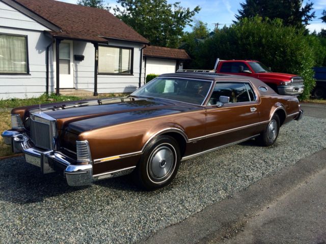 1976 Lincoln Mark IV Base Coupe 2-Door 7.5L SUN ROOF 1976 Lincoln Mark Series