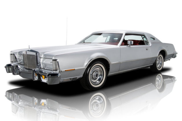 1976 Lincoln Mark IV Versailles 19858 Miles Silver Diamond Fire Metallic Hardtop 1976 Lincoln Mark Series Versailles