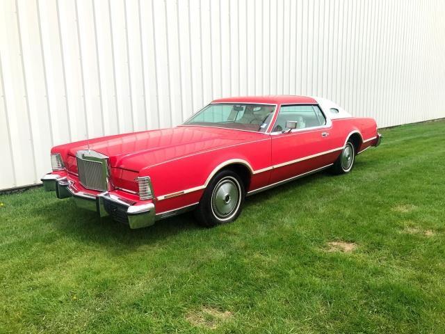 1976 Lincoln Mark Series IV 4 RARE - LIPSTICK RED -LOW Miles - GREAT CONDITON ! 1976 Lincoln Mark Series IV