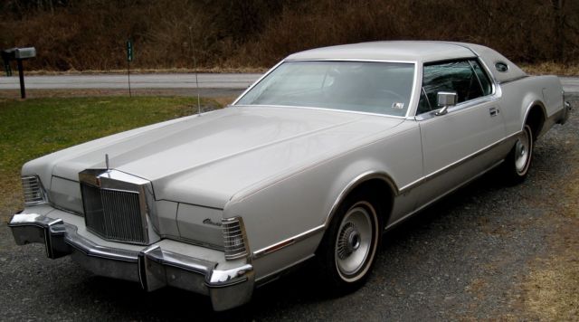 1976 Mark IV Cartier Coupe 46k All Orig,2 Owners,Dove Gray/Light Gray A Beauty! 1976 Lincoln Mark Series Cartier Bicentennial Edition