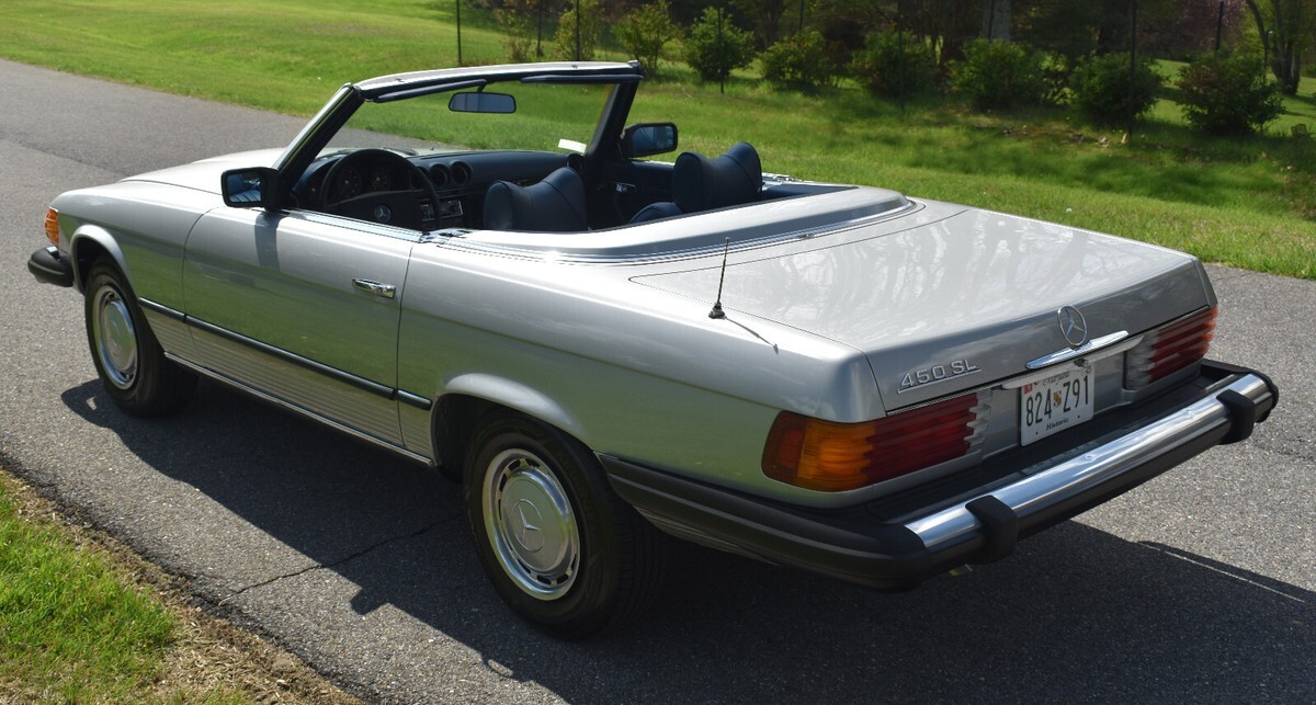 1976 Mercedes-Benz SL-Class 450 SL Roadster V8 Restored 2 Tops - photo 11