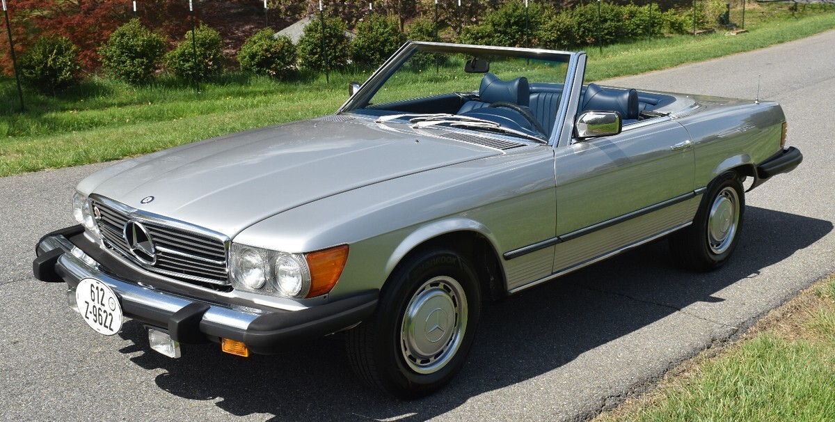 1976 Mercedes-Benz SL-Class 450 SL Roadster V8 Restored 2 Tops - photo 13