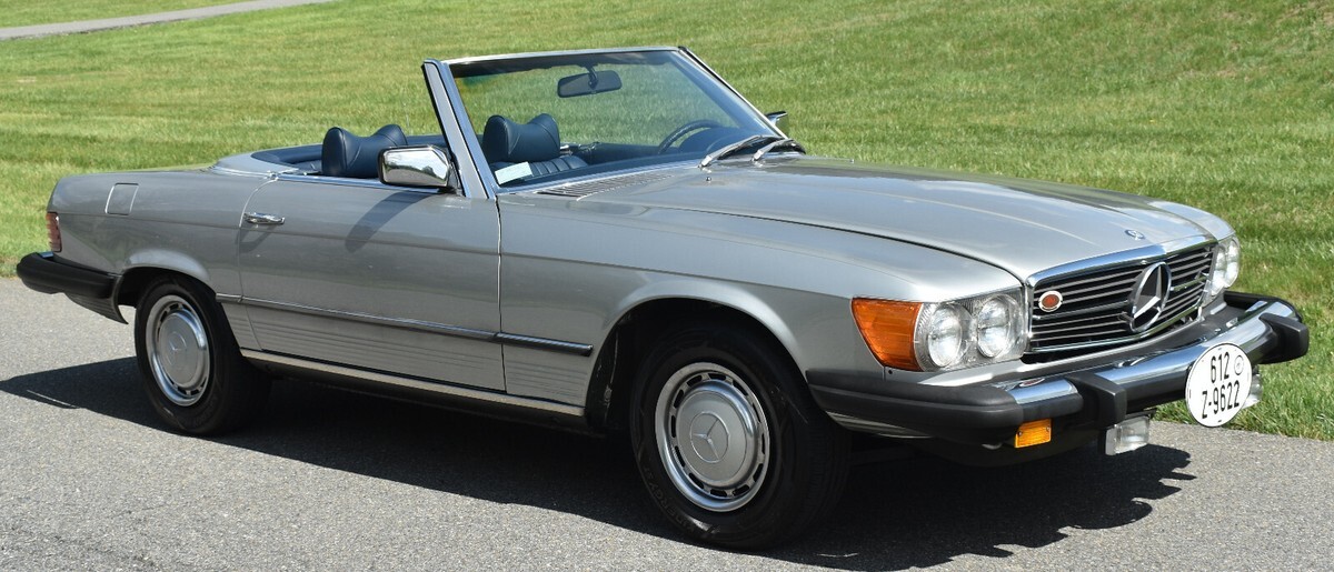 1976 Mercedes-Benz SL-Class 450 SL Roadster V8 Restored 2 Tops - photo 2