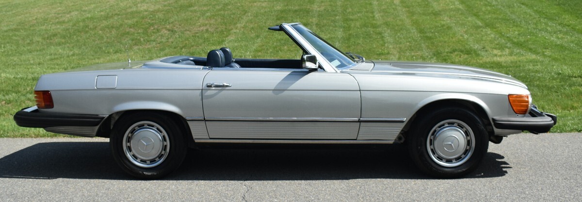 1976 Mercedes-Benz SL-Class 450 SL Roadster V8 Restored 2 Tops - photo 3