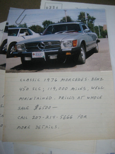 1976 Mercedes-Benz 450 SLC - photo 2