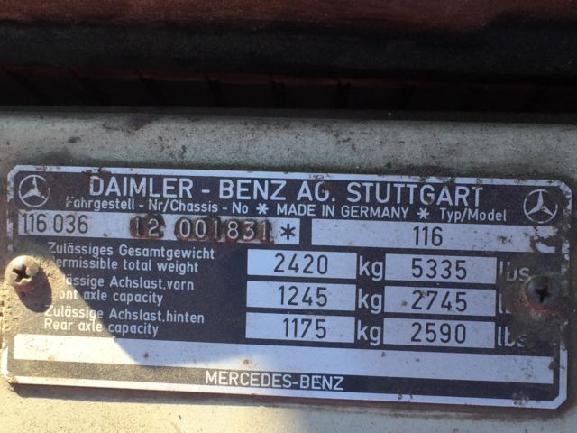 1976 Mercedes-Benz 450SEL 6.9 6.9 European version - photo 10
