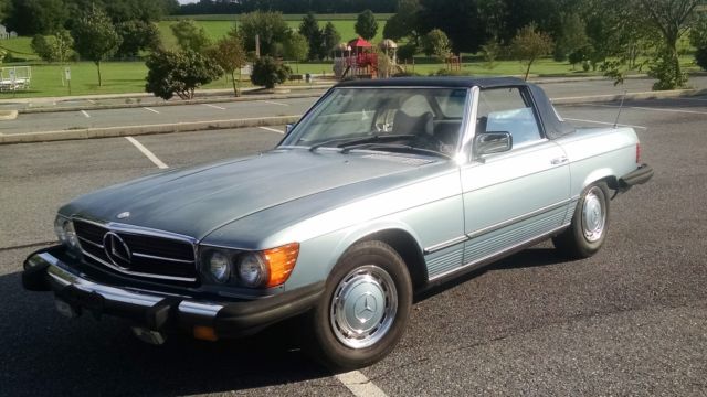 1976 MERCEDES-BENZ 450SL CONVERTIBLE, HARDTOP AND SOFT TOP INCLUDED! 1976 Mercedes-Benz SL-Class