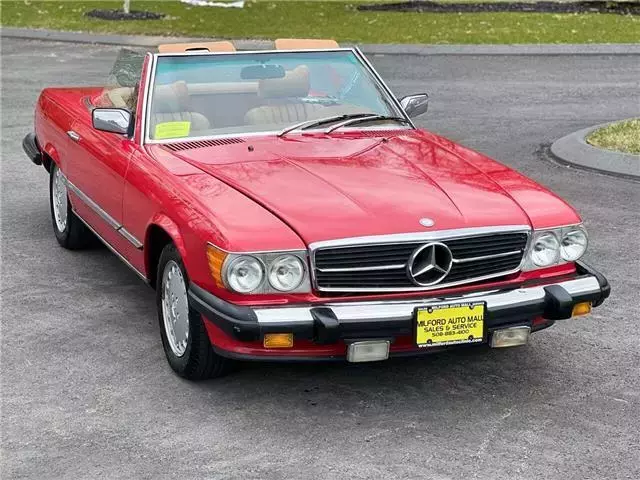 1976 Mercedes-Benz 450SL Red 32,688 Miles 1976 Mercedes-Benz SL-Class