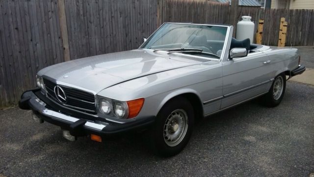1976 Mercedes-Benz 450SL Roadster 68k Miles Survivor Car- Zero Rust 1976 Mercedes-Benz SL-Class