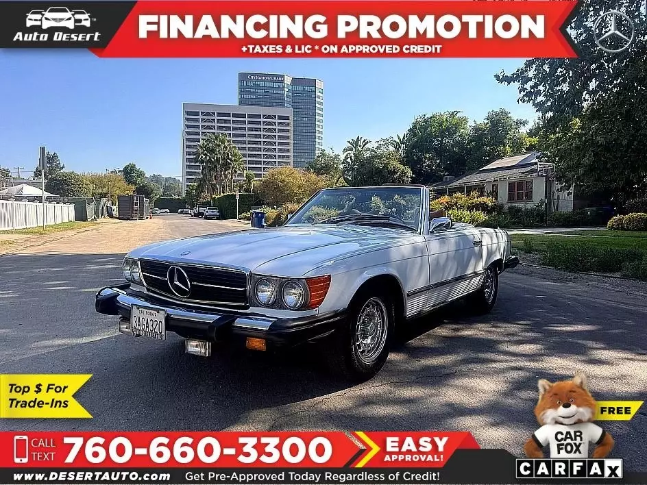1976 Mercedes-Benz SL 450 convertible  1 OWNER for sale! 1976 Mercedes-Benz SL 450 convertible  1 OWNER