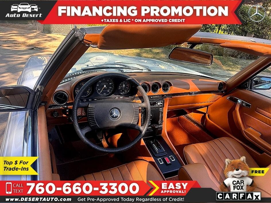 1976 Mercedes-Benz SL 450 convertible  1 OWNER - photo 10