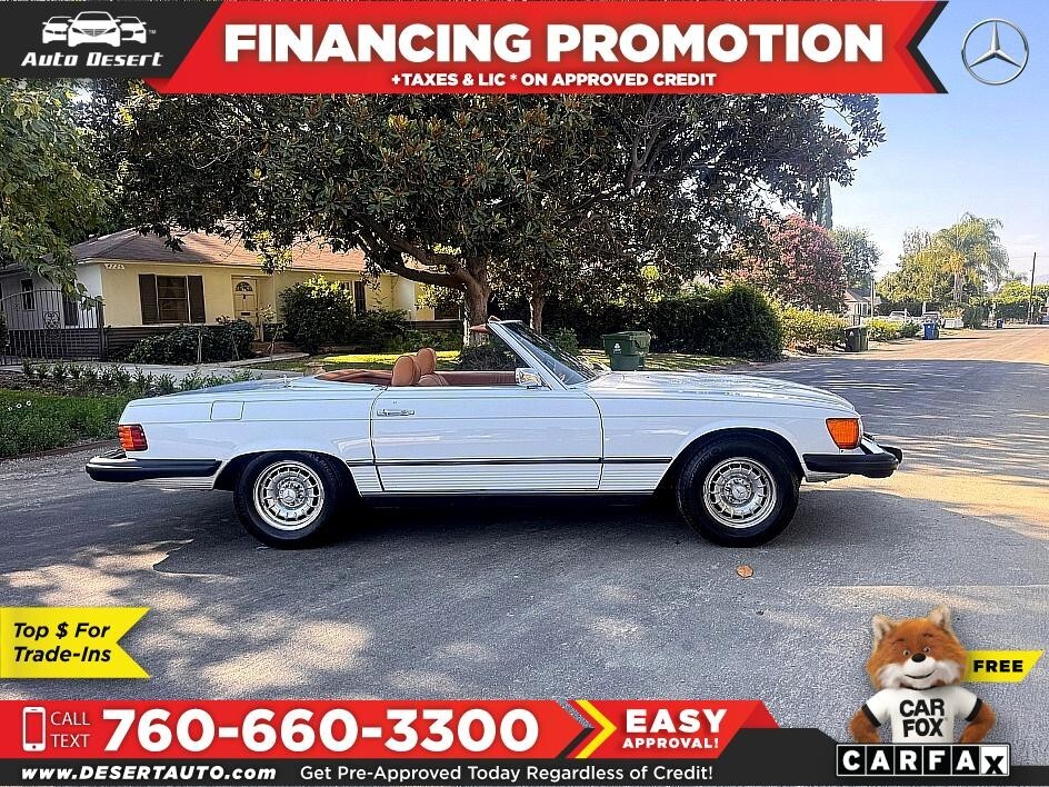 1976 Mercedes-Benz SL 450 convertible  1 OWNER - photo 3