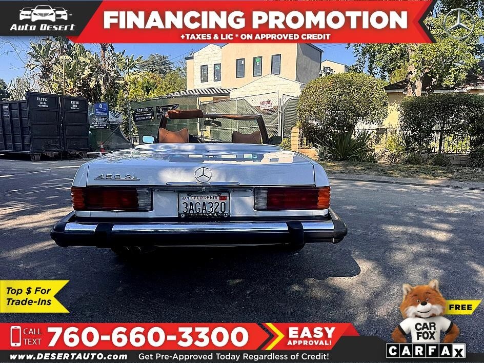 1976 Mercedes-Benz SL 450 convertible  1 OWNER - photo 7